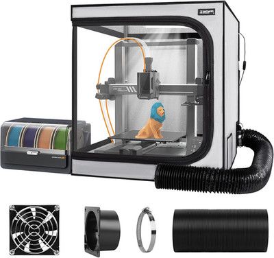 3D Printer Enclosure with Ventilation Kit for Anycubic Kobra 3/3 V2 Combo/Flashf