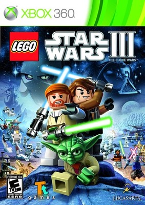 Lego Star Wars III The Clone Wars For Xbox 360 Action Very Good 4E