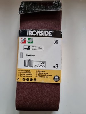 Ironside Schleifbänder K120 3 Stück
