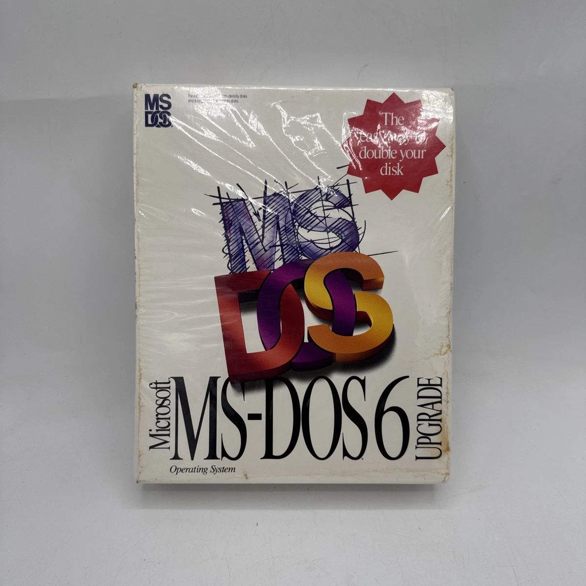 Microsoft MS-DOS 6.2 Update Step-Up – Disquettes 3.5" VF Version Française