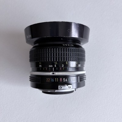 NIKON non-Ai Nikkor 28mm F2,8 - sehr sauber!