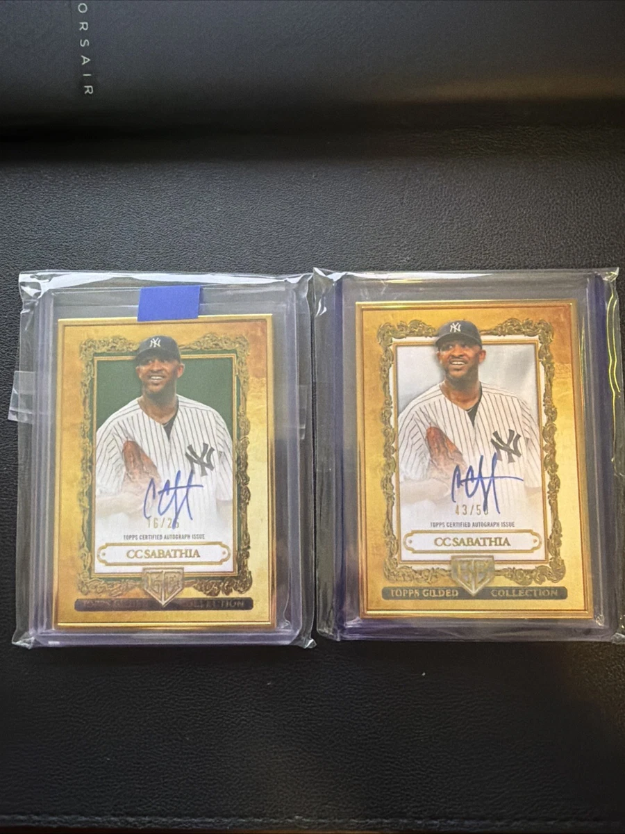 トレーディングカード 14/25!!【CC Sabathia】2025 Topps Definitive