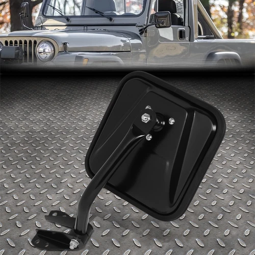 [Manual Folding] For 87-94 Jeep Wrangler OE Style Driver Left Side Door Mirror