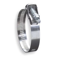 Zoro Select 5688 Worm Gear Hose Clamp, 9/16"W, 2"Id, Pk10,  5688