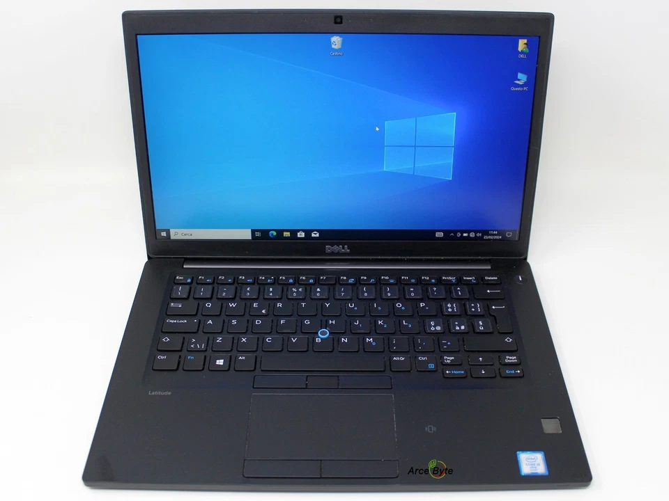 DELL LATITUDE 7480 14" 2015 CORE i5 RAM 8 GB SSD 256 GB W 10 PRO NO WEBCAM - Immagine 2 di 4
