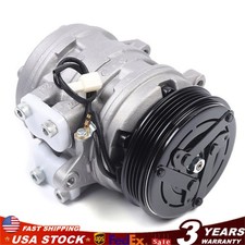 A/C Compressor W/ Clutch For Suzuki X-90 1996-98 Geo Tracker 1989-1993 1.6L
