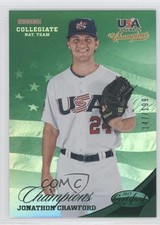 2013 USA Baseball Champions Certified National Team Mirror Green Dan Child c7f