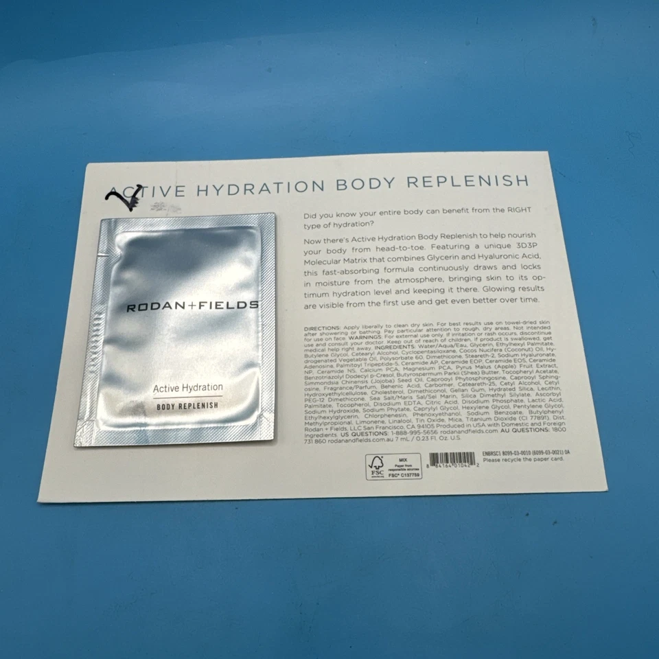 Образцы для пополнения организма активной гидратацией Rodan and Fields - Изображение 2 из 4