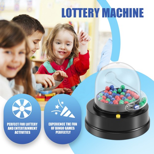 Electric Lucky Lottery Toy Number Picking Machine Lottery Games Shake5505 - Picture 5 of 7