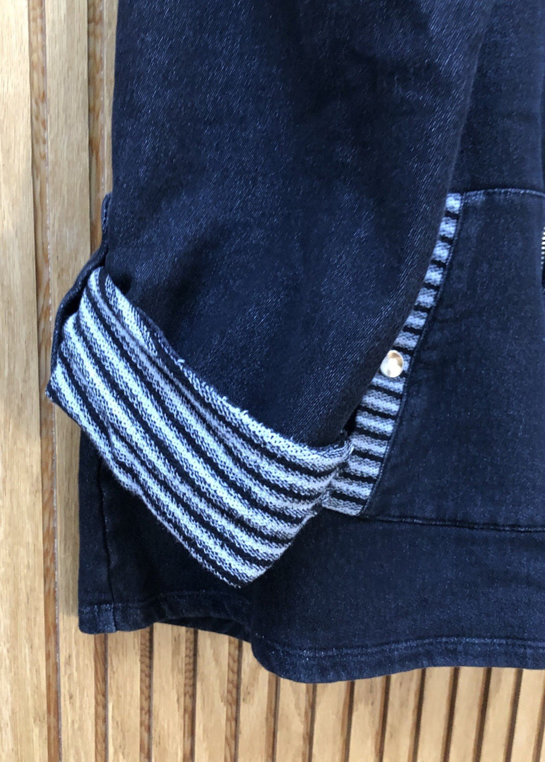 Ruby Rd. Zip Up Hooded Terry Lined Adjustable Sle… - image 5