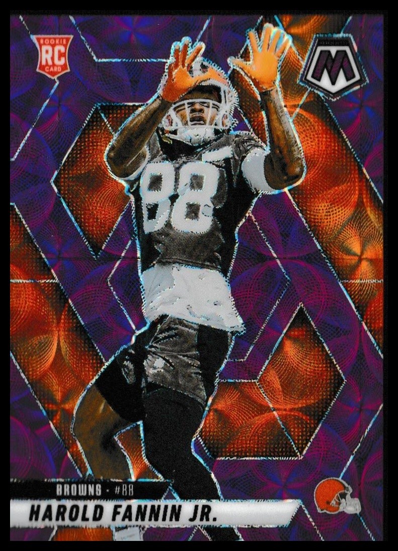 2025 Panini Mosaic #384 Harold Fannin Jr. Scope Purple