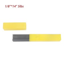 E7018 1/8 Inch x 14 Inch Carbon Steel Stick Welding Electrode Rods 5 Lbs