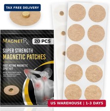 Magnetic Acupressure Patches - 3,500 Gauss Ultra Strength Healing Magn