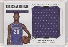 2017 Panini National Treasures Colossal Rookie Materials 31/99 Harry Giles 01ab