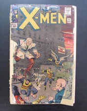 Marvel Comics Group Comic Book X-Men No. 11 The Stranger Rough Condition 1965