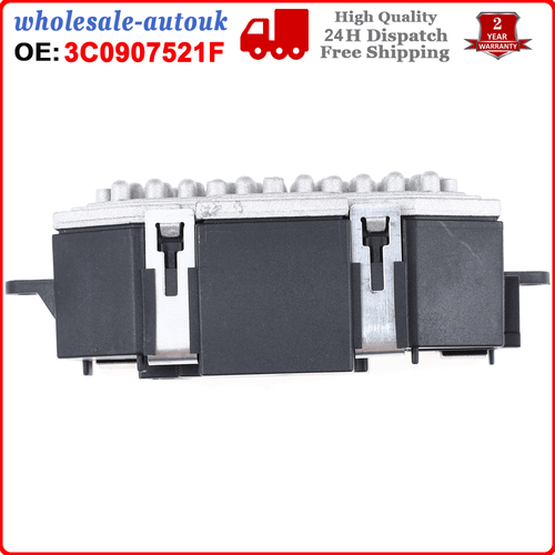 HEATER BLOWER FAN RESISTOR SPEED CONTROL KIT 3C0907521F 3C0907521D FOR VW AUDI - Picture 4 of 10
