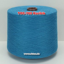 780 Karibik TVU Ocean Nm 30/2  Baumwolle Acryl Strickgarn Häkelg. Garn Kone