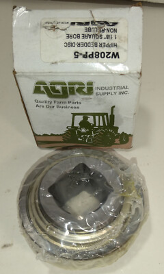 1 NEW AGRI W208PP-5 HIPPER BEDDER SQUARE BORE NIB ***MAKE OFFER***