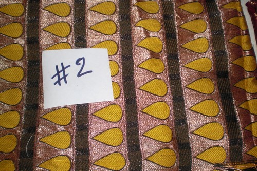 4, peces silk lace border fabric for craft and sewing project - Picture 6 of 9
