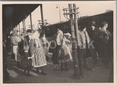 Foto, Frauen in Tracht Taus Domažlice Mai 1940, Tschechien XT55139