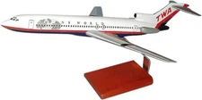 TWA Trans World Airlines Boeing 727-200 Desk Top Display Model 1/100 SC Airplane