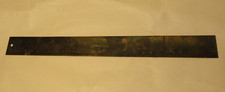 Tiffany & Co. T&Co  Silver Plate 12” Ruler Inches & Metric