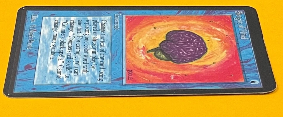 MTG SLEIGHT OF MIND Alpha (OldManMTG 012-012) - Image 4 of 4