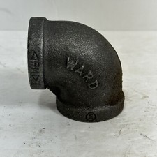 WARD BLACK ELBOWS MADE IN USA*** 1β Fitting Black Pipe Plumbing