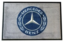 Mercedes Emblem 1950- 60's Floor Door Mat