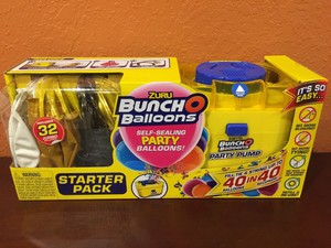 ZURU BUNCH O BALLOONS SELF SEALING PARTY PUMP ELECTRIC 32 ...