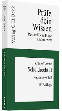 Schuldrecht II: Besonderer Teil. Rechtsstand: März 2011 ... | Buch | Zustand gut - Helmut Köhler