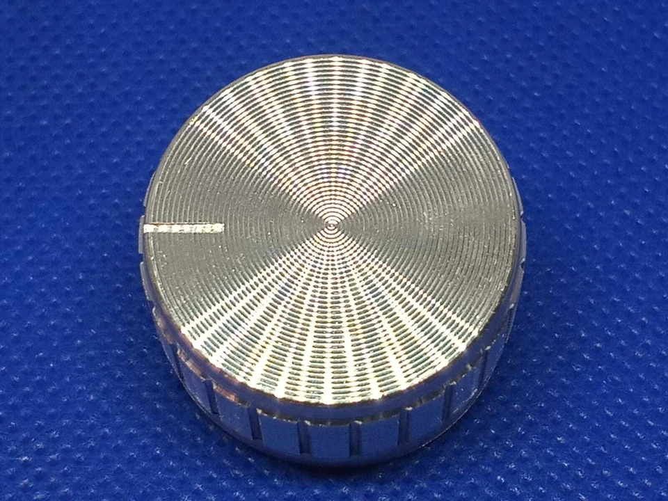 Manopola alluminio hi-fi stereo hifi casa equalizzatore pannelli digitali radio - Immagine 2 di 4