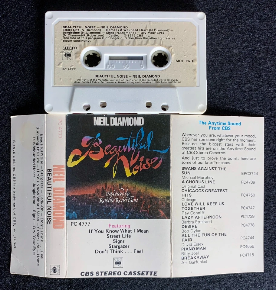 Neil Diamond – Beautiful Noise, AUS Cassette - Image 3 of 4