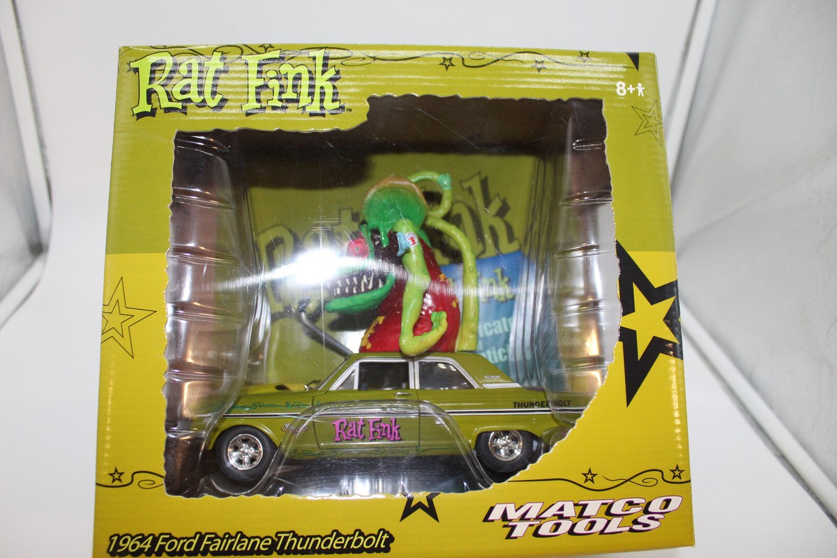 Rat Fink 1964 Ford Fairlane Thunderbolt Matco Tools die cast