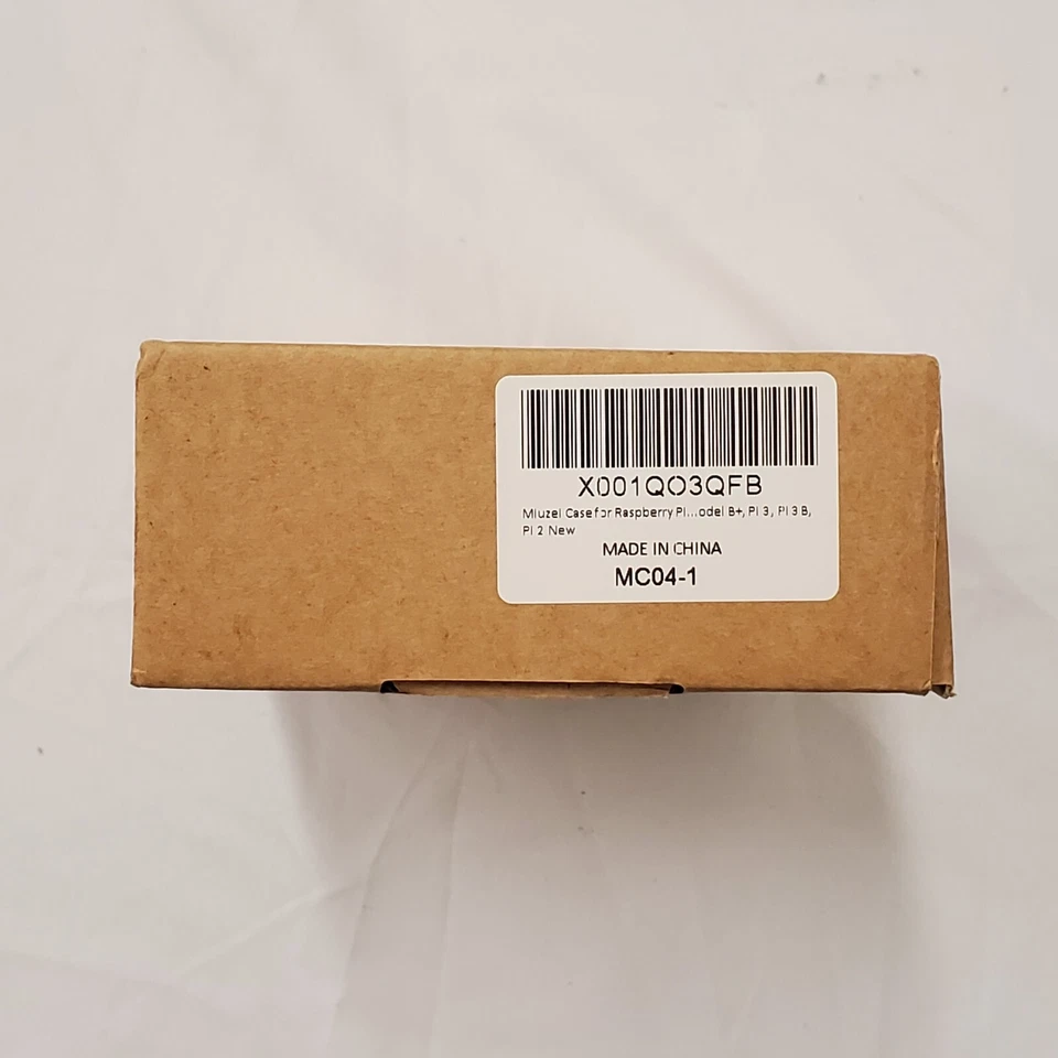 Miuzei Raspberry Pi 3 B+ Case with Fan Cooling, Pi 3B Case with 3 Pcs heatsink - Image 3 of 3