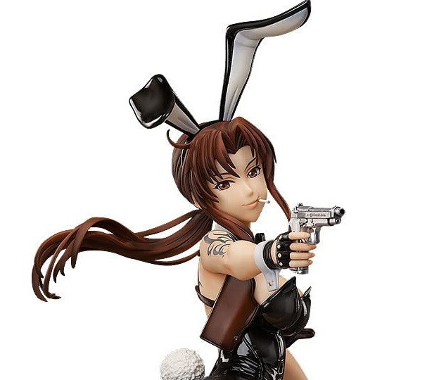 FREEing BLACK LAGOON Revy Bare Leg Bunny Ver. 1/4 PVC Figure | eBay