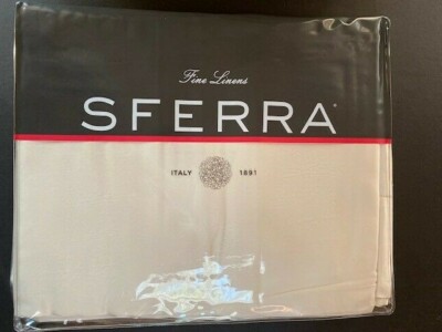 SFERRA Giotto 734 Twin flat sheet 74 X 114 '' (Ivory)