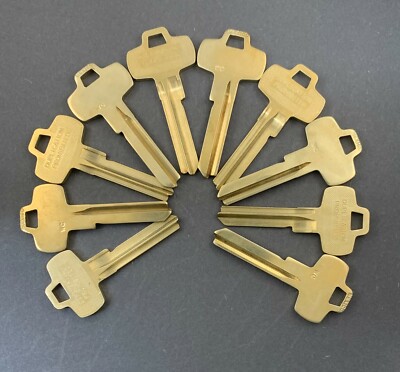 Lots of Nickel Silver 1A1WC1 A1114WC Type Key Blanks for Best WC Keyway: