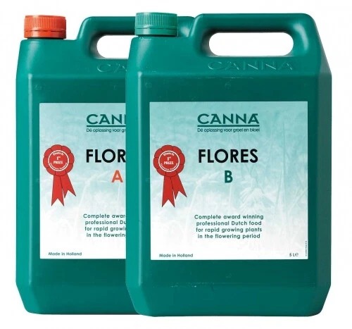 CANNA CLASSIC FLORES A+B one set kit 1L, 5L Nutrient for hydroponic - Picture 2 of 2