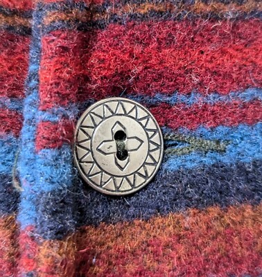 USA製 70's Vintage Woolrich Blanket JKT Vintage 80s XL Woolrich Blanket Navajo Aztec Wool Long