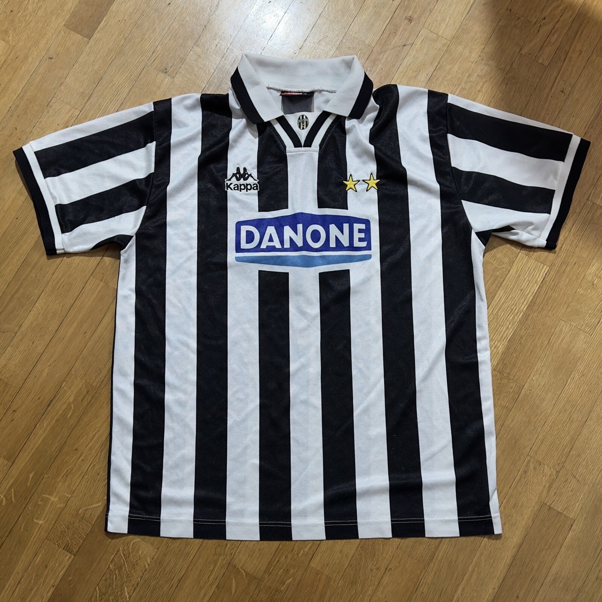 Maglia Juventus #10 (BAGGIO) 1994-1995 Kappa Vintage Danone Italy
