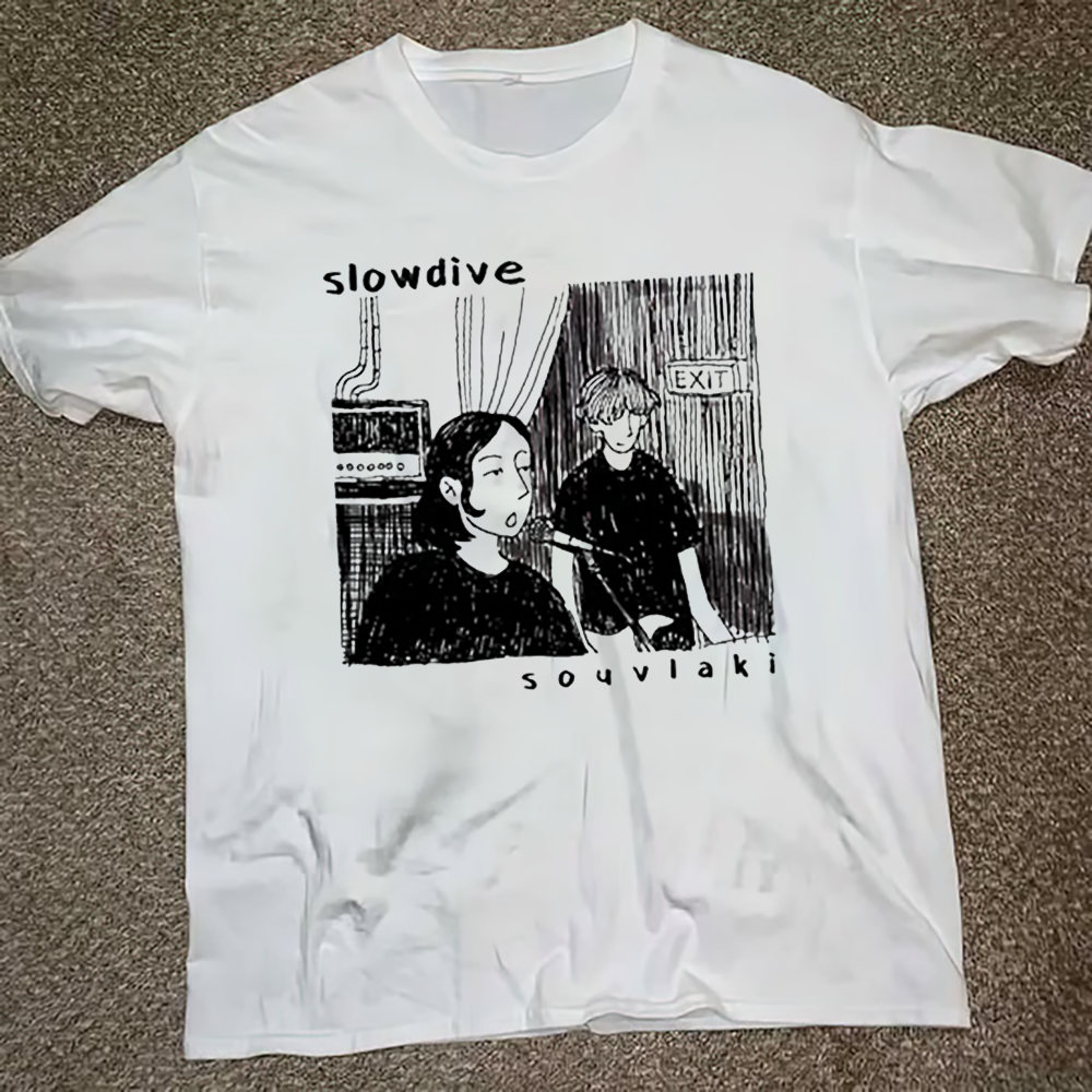 Rare Slowdive Souvlaki Band Basic Gift For Fan All Size S to