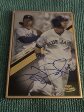 2019 Topps Gold Label Framed Auto Justin Smoak