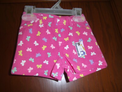 PRICE REDUCED NEW BABY GIRLS SHORTS SIZE 0-3 MO FREE SHIP