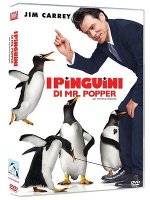 Dvd I PINGUINI DI MR POPPER MR POPPER'S PENGUINS Jim Carrey nuovo sigillato 2011