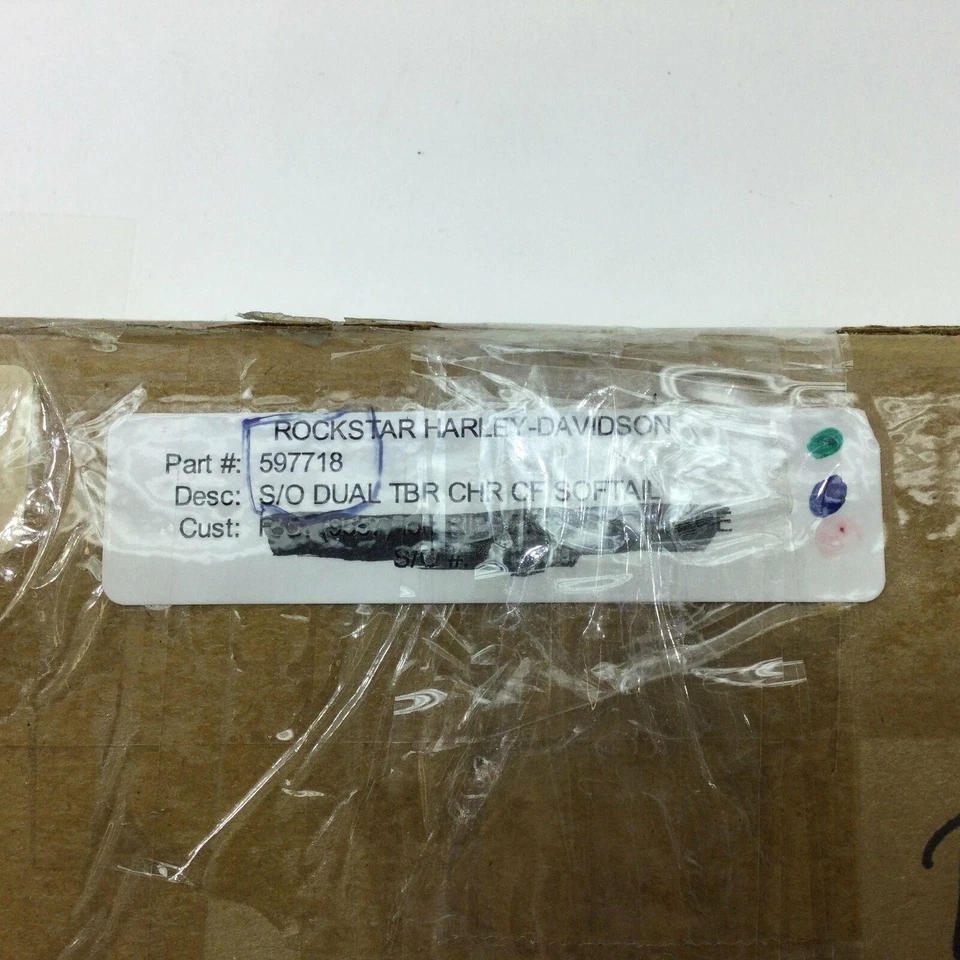 Silenciadores cromados Two Brothers Racing 2015-2017 Harley Softail 005-4140499D Foto 4 de 4