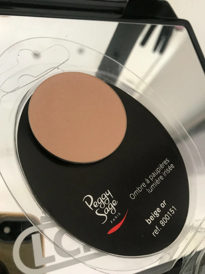 PEGGY SAGE RECHARGE OMBRE FARD A PAUPIERES mono lumière irisée 800151 BEIGE OR