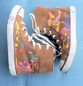 ugg high top tennis shoes