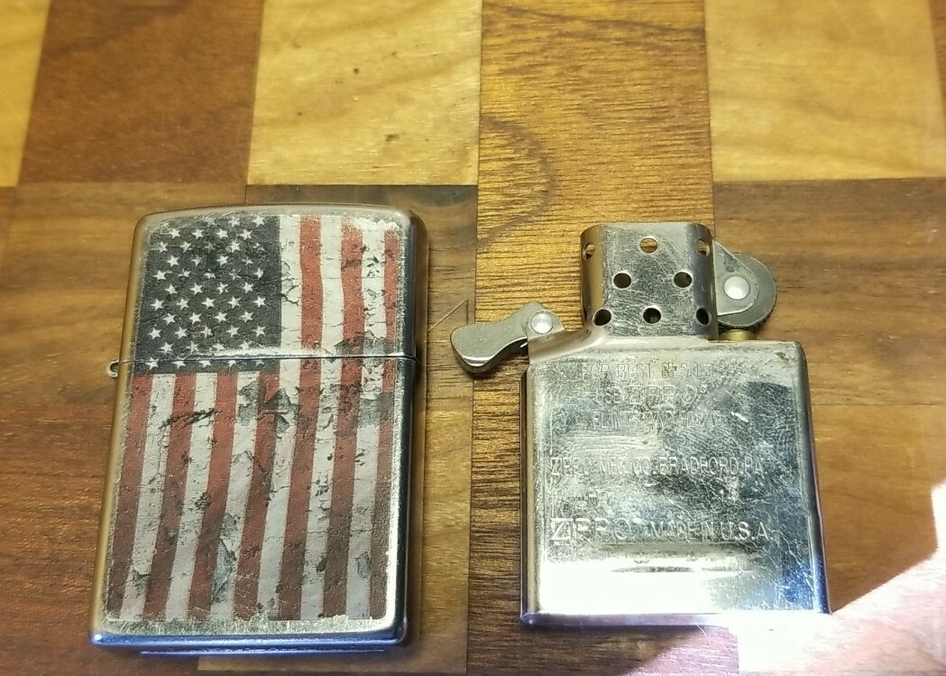 洋書ZIPPO The G reat American Lighter Amazon.com: Zippo Lighter Great American Eagle with USA Map