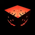 Halloween Trick or Treat Pumpkin Box Kids Carry Handle Gothic Scary Spooky Gift